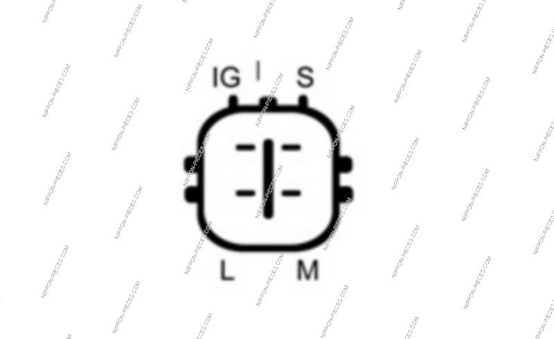 Alternador Toyota Hilux Land Cruiser 12V 85A (4)