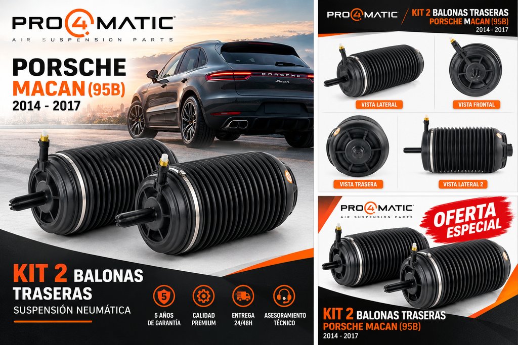 Kit 2 Balonas Neumáticas Traseras Porsche Macan (2)